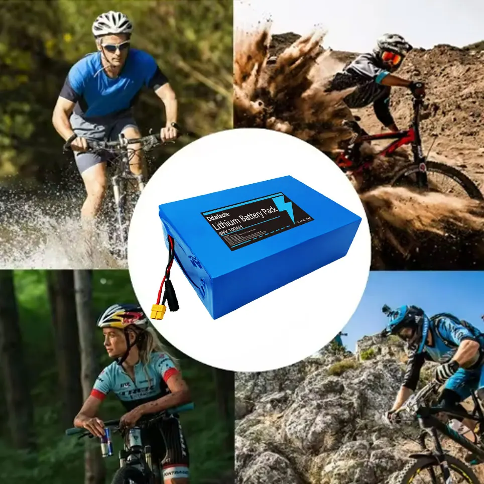 New Class  48V 40Ah 18650 13S8P Lithium Battery Pack with Built-in 50A 2000W High Power BMS