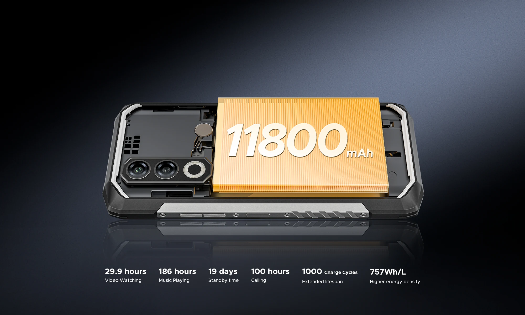 Phone robust DOOGEE Blade20 Max "120Hz 36 Go RAM (12 24) 1 To ROM Gemini AI battery 11800 mAh Smartphones Android 15
