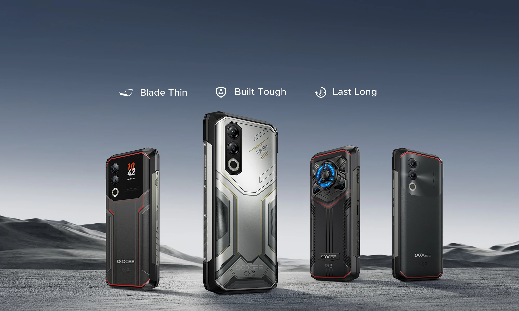 Phone robust DOOGEE Blade20 Max "120Hz 36 Go RAM (12 24) 1 To ROM Gemini AI battery 11800 mAh Smartphones Android 15