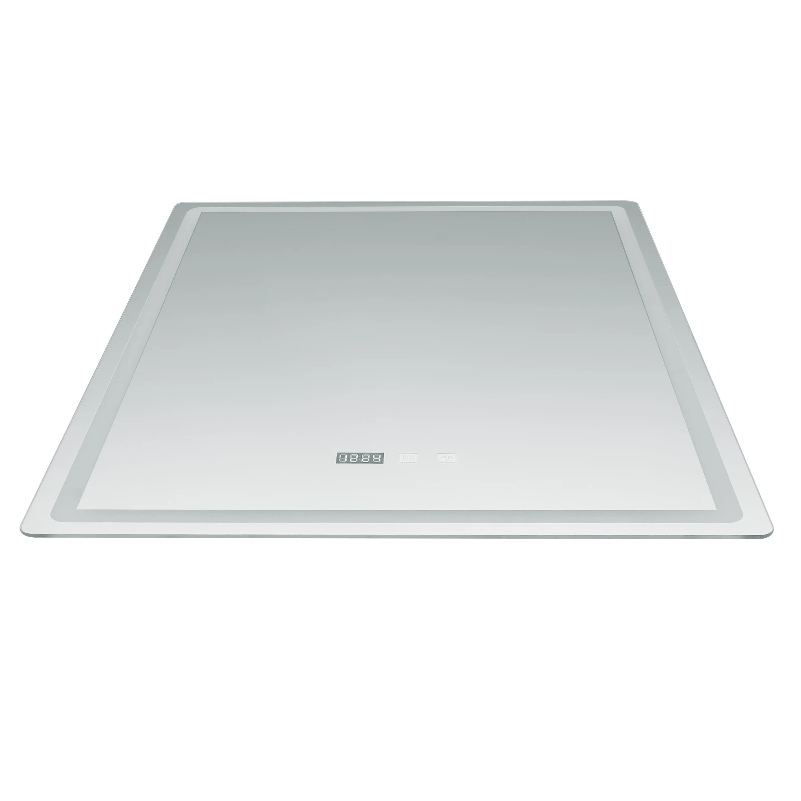 Smart LED Bathroom Vanity Mirror 50x70/60x80/70x90cm- Anti-Fog Dimmable with Time/Temp Display & Touch Control & Memory Function