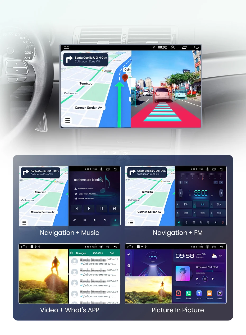 Junsun 8 Core Android Head Unit for VW Golf 4 Jetta MK4 Wireless CarPlay & Android Auto 2 Din Stereo with Cooling Fan DSP IPS Screen 4G WiFi GPS Navigation