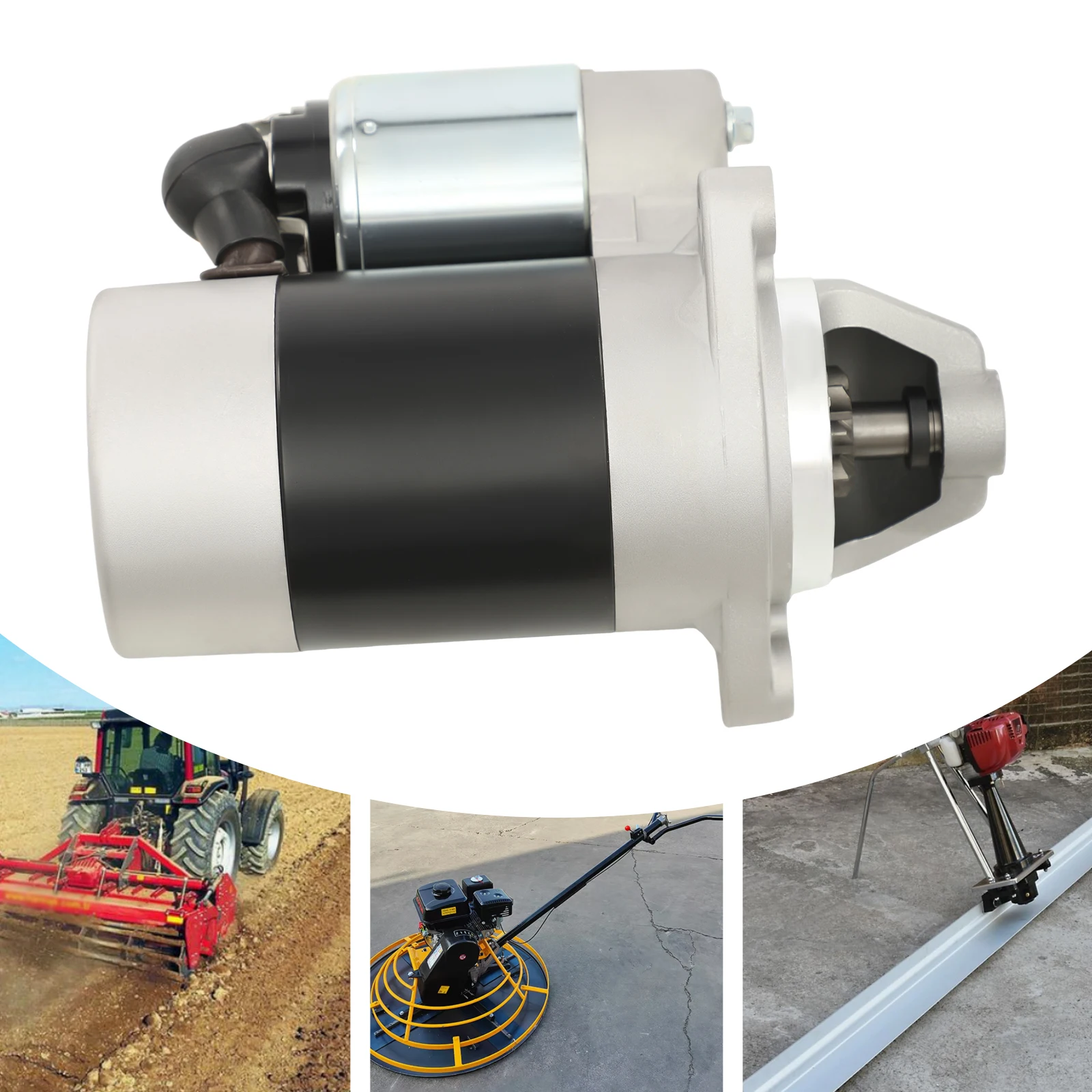 1KW Diesel Generator Motor 12V Generator Starter Motor Single-Cylinder Diesel Motor Starter Generator for 170F/173F/178F/186F/18