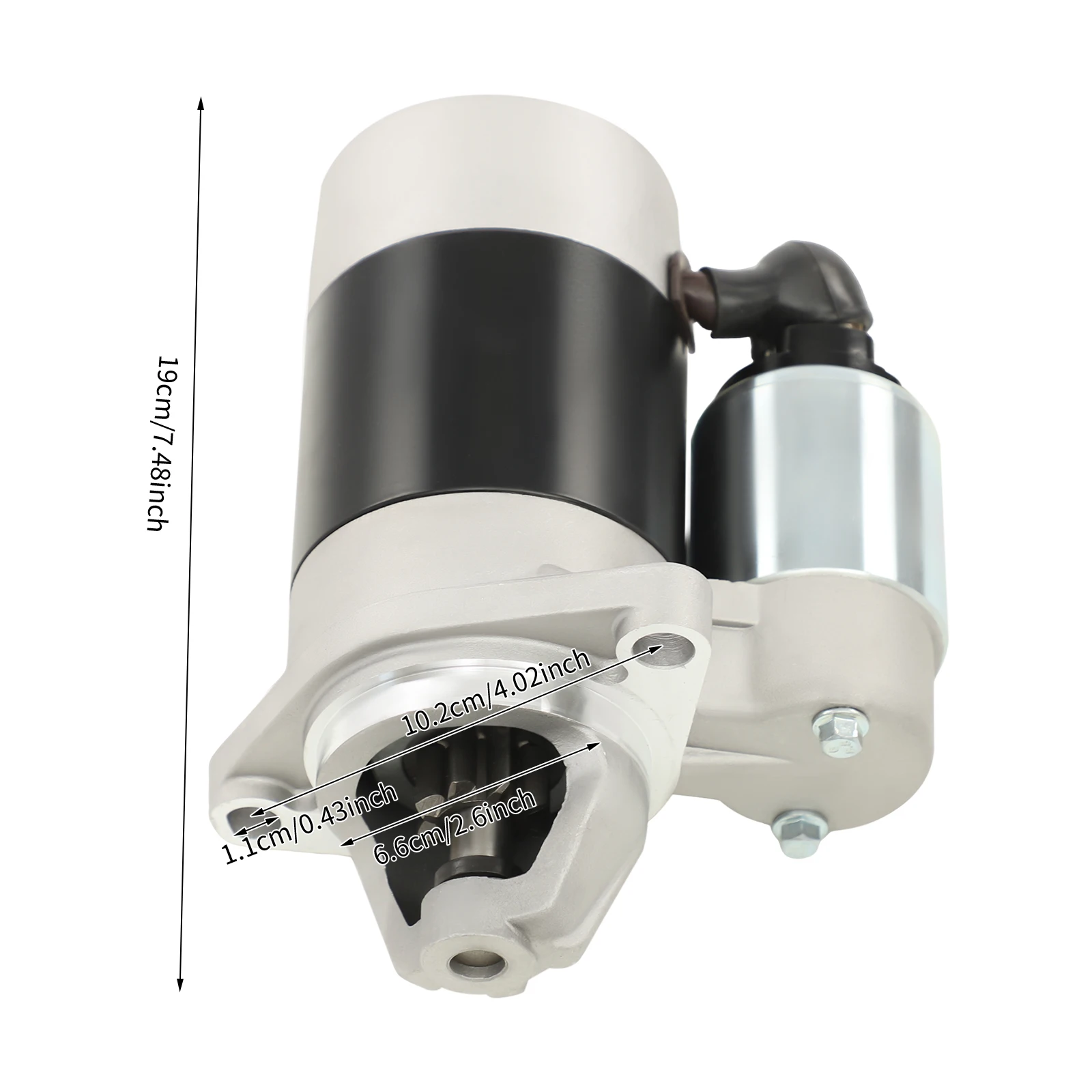 1KW Diesel Generator Motor 12V Generator Starter Motor Single-Cylinder Diesel Motor Starter Generator for 170F/173F/178F/186F/18