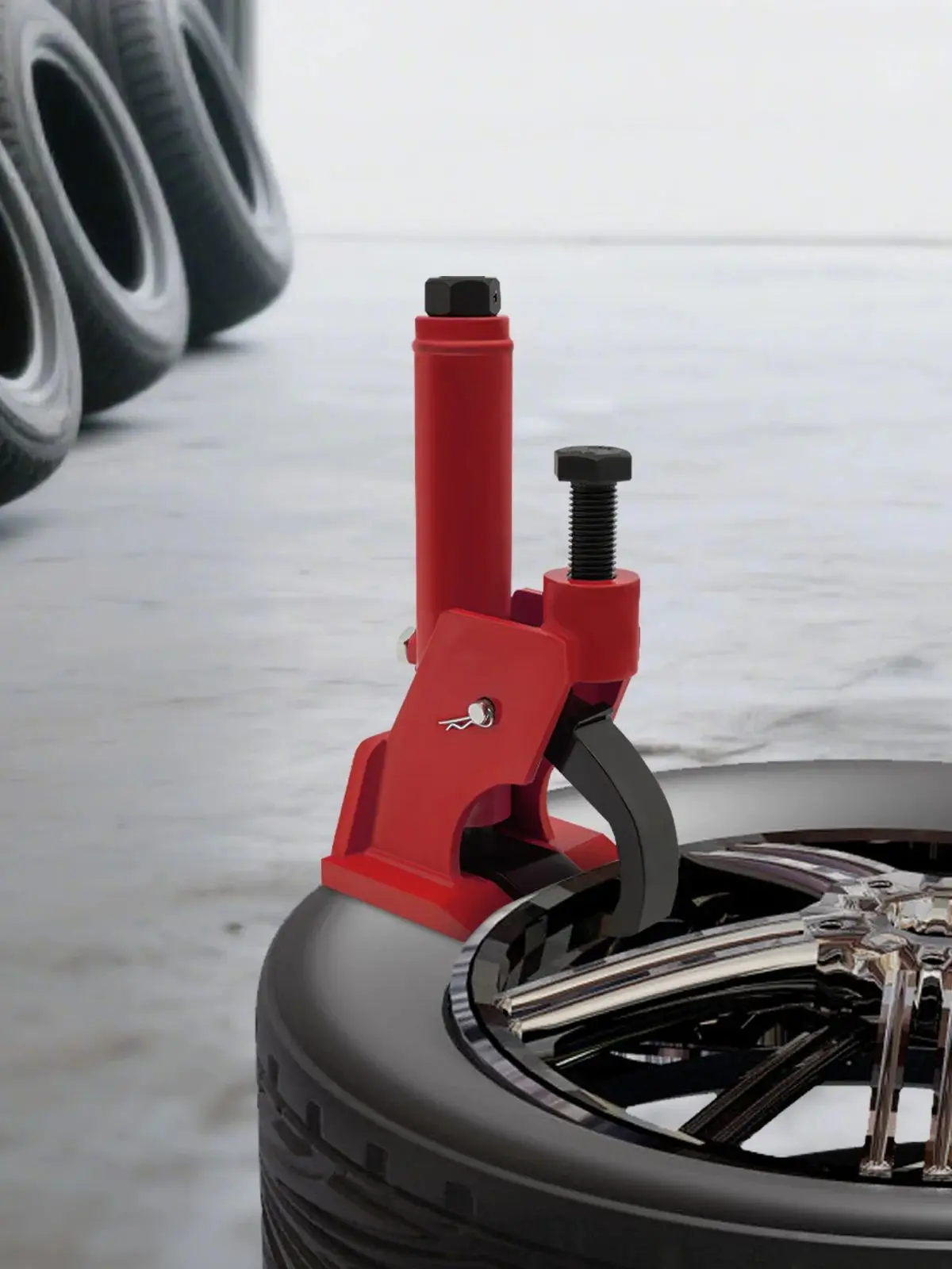 Portable Manual Tire Changer Tool Manual Tire Bead Breaker Repair Tool with Rubber Pad For Removing And Mounting 38-42 In Tires