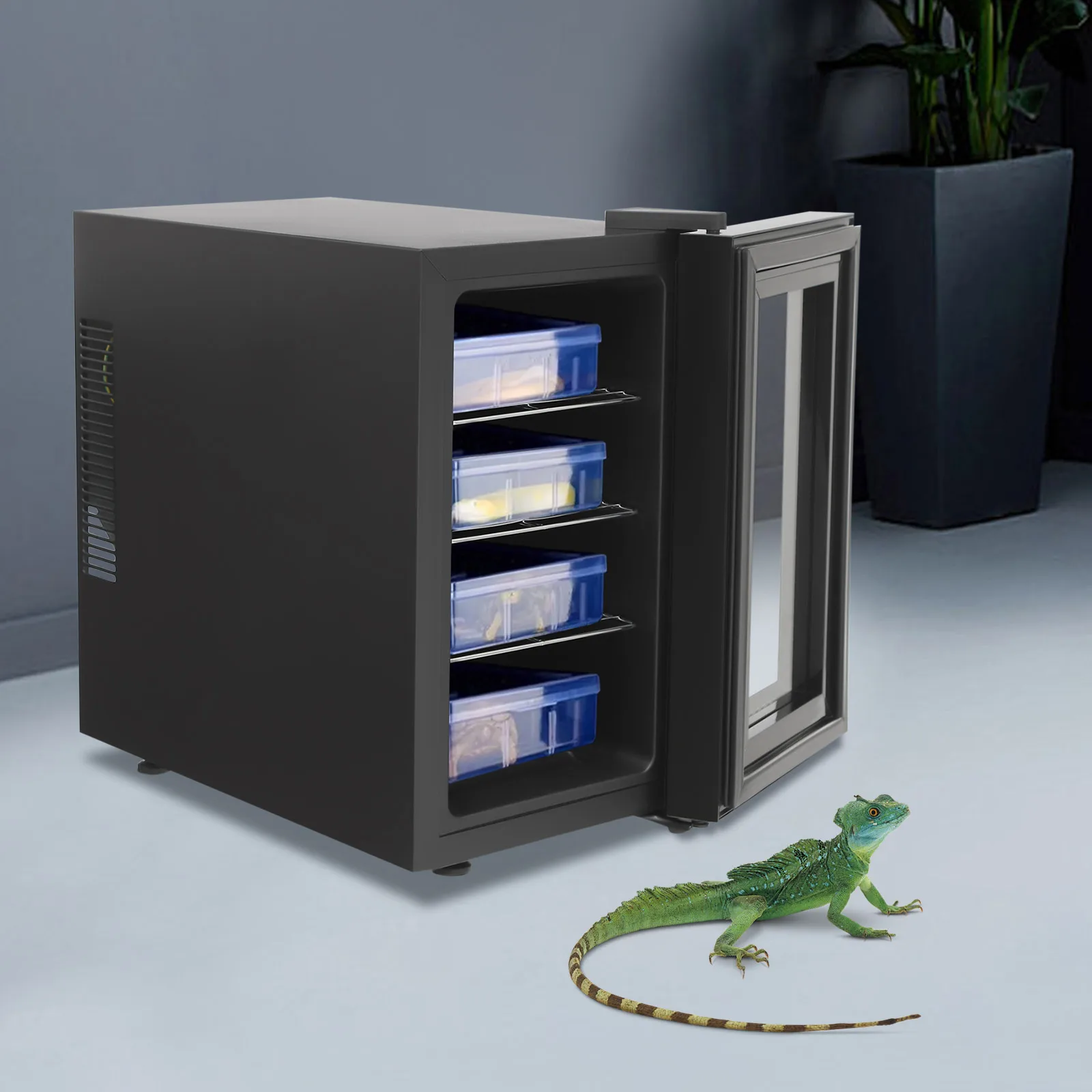 Reptile Egg Incubator wth Constant Temperature and Humidity 23L Egg Incubator 10-40°C Precise Temperature for Hatching