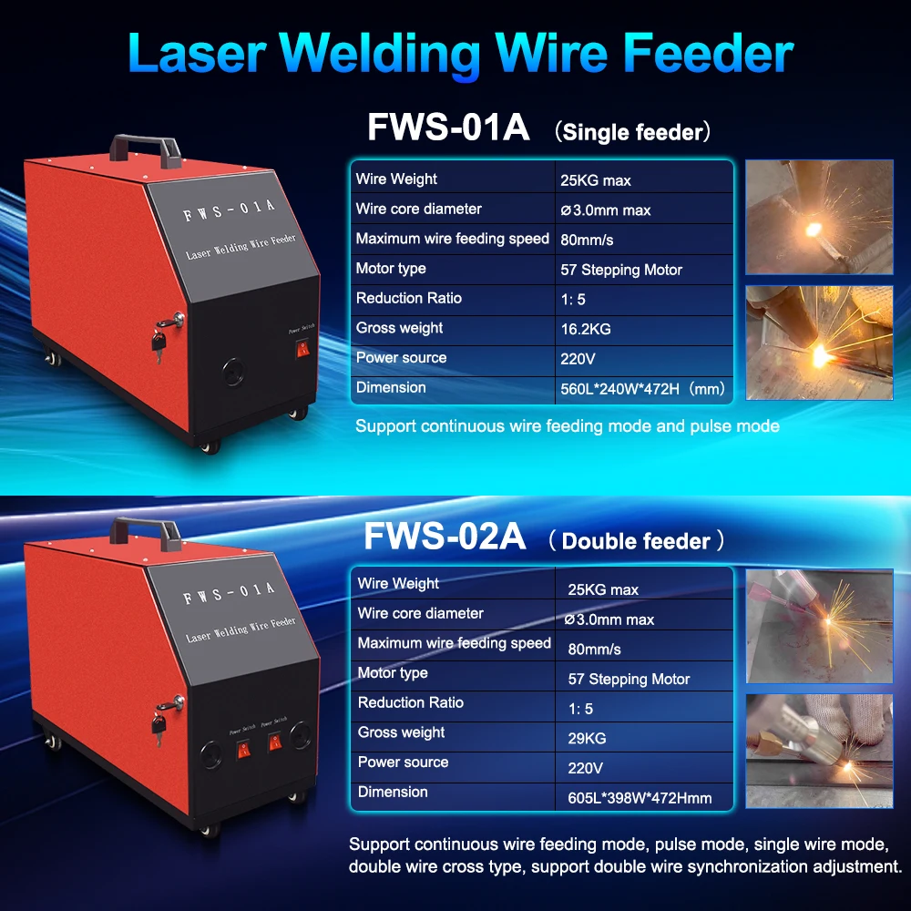 RAYCUS 4IN1 3000W Handheld Water Cooled Fibre Laser Welding Single Wire Feeder 10M Fibre Optic Cable for Metal Welding Cutting