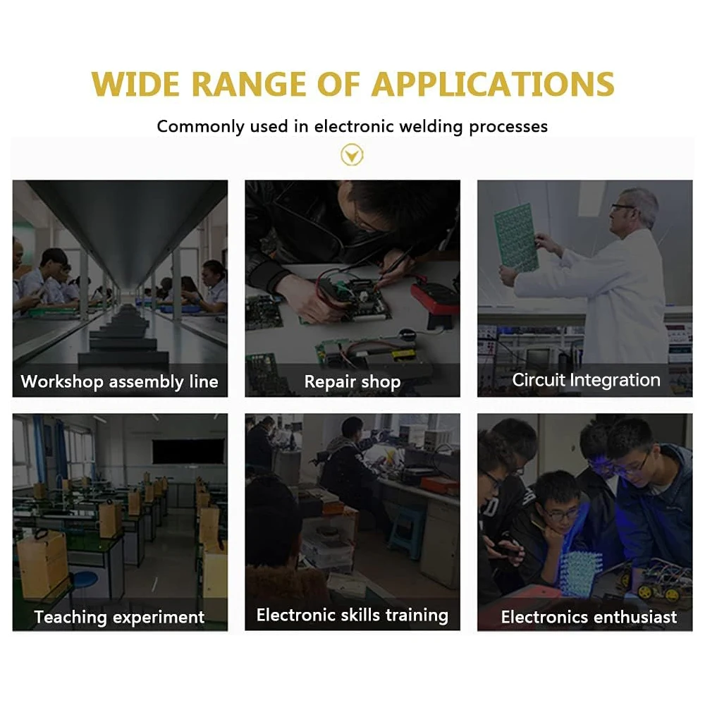 Podofo 700W Soldering Station 2in1 480 °C Hot Air Rework and Soldering Iron Station LED Display Solder Iron Welding Repair Tool