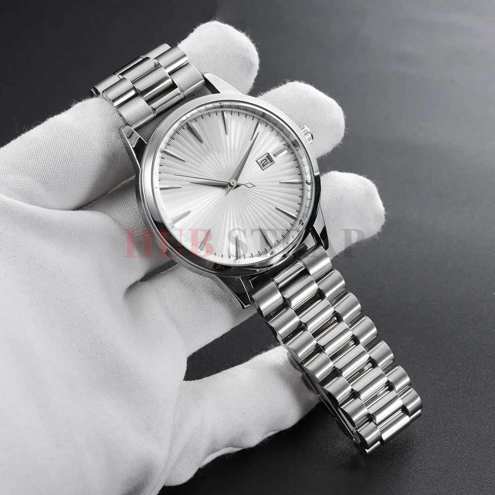 20/21/22mm Three Beads 304 Metal Curved End Watch Band men women for Rolex DATEJUST Jubilee Stainless Steel Bracelet Accessories
