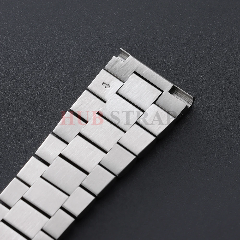 20/21/22mm Three Beads 304 Metal Curved End Watch Band men women for Rolex DATEJUST Jubilee Stainless Steel Bracelet Accessories