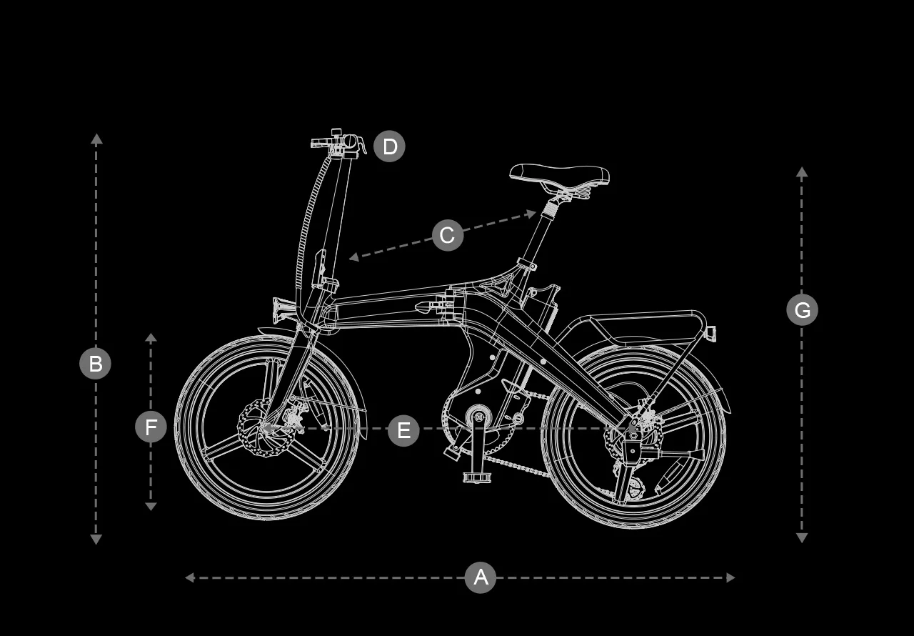 DYU T1 E Bike 250W Brushless Motor 36V10AH Lithium Battery Magnesium Alloy Electric Bike Adult 20-in Tire Fold Electric Bicycle