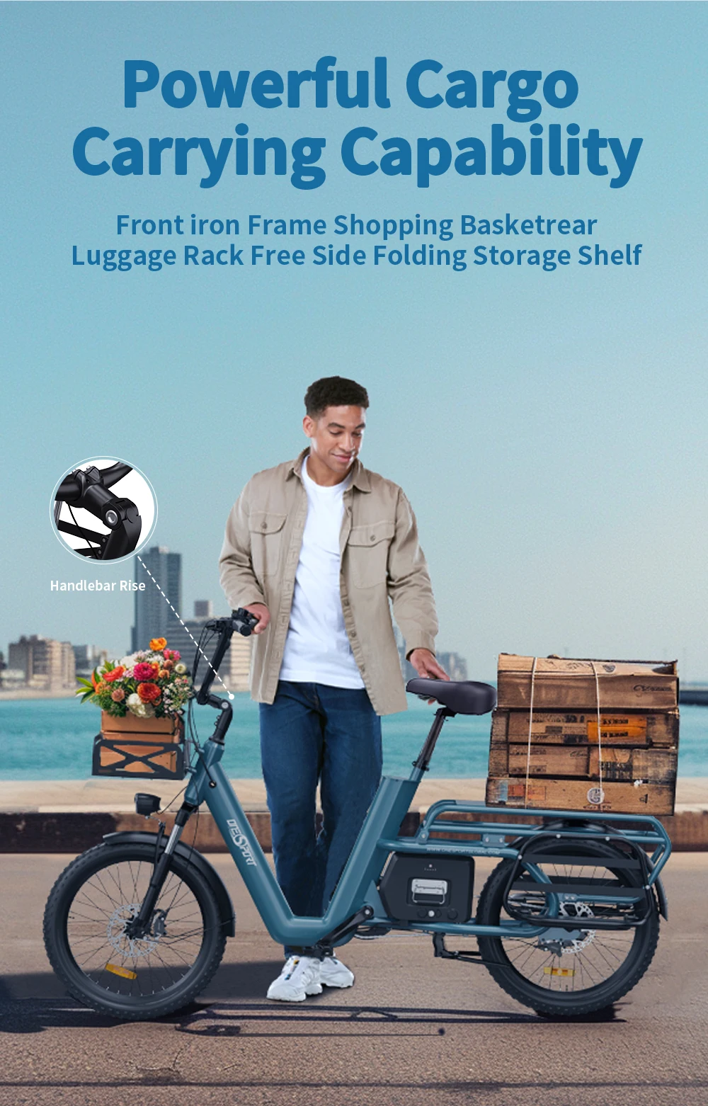ONESPORT-OT01 Electric Bike, 48V 27Ah Battery Electric Bicycle 20 Inch, Max Speed 25 km/h Range 100 km Adult E-bike