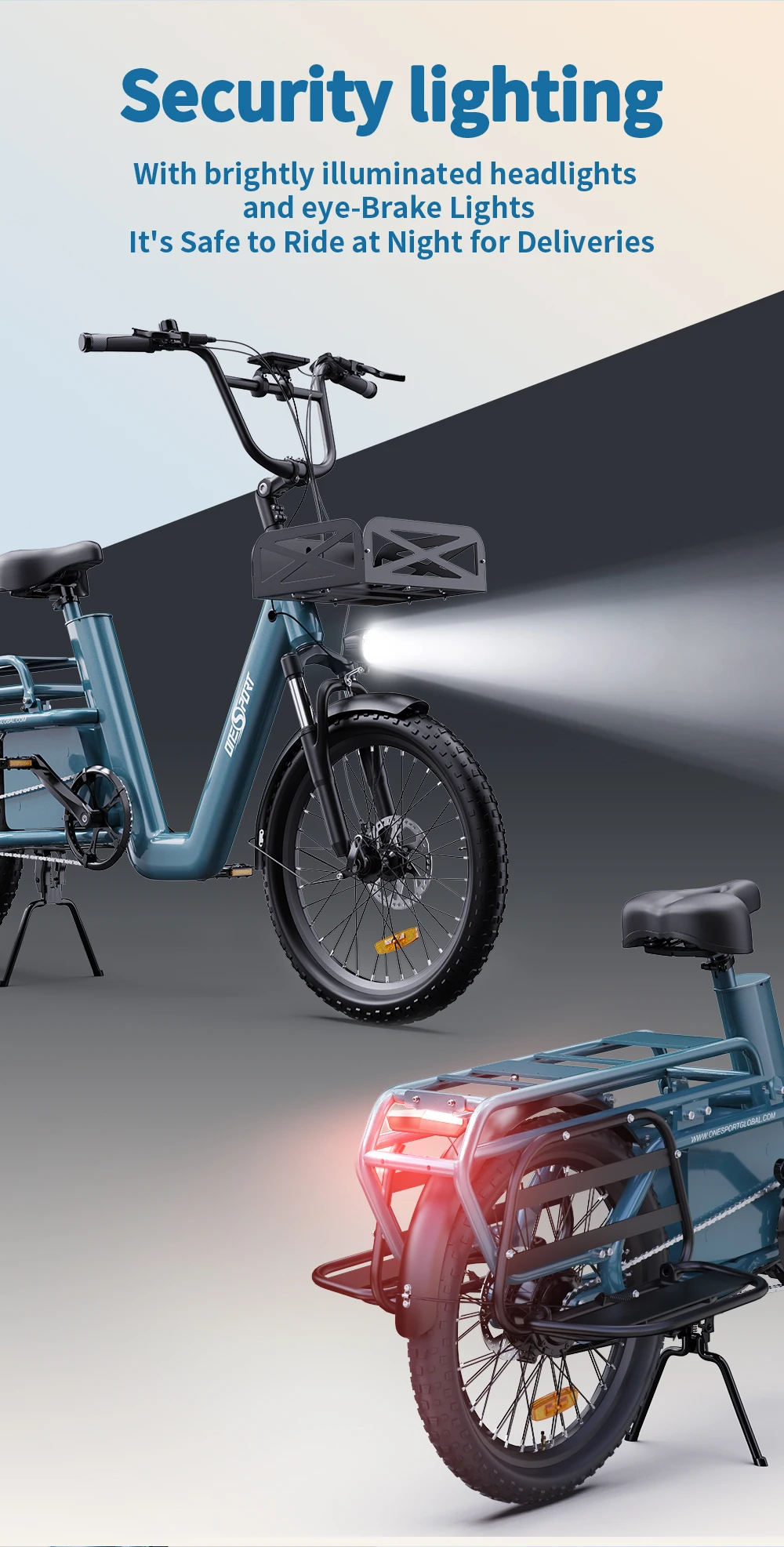 ONESPORT-OT01 Electric Bike, 48V 27Ah Battery Electric Bicycle 20 Inch, Max Speed 25 km/h Range 100 km Adult E-bike