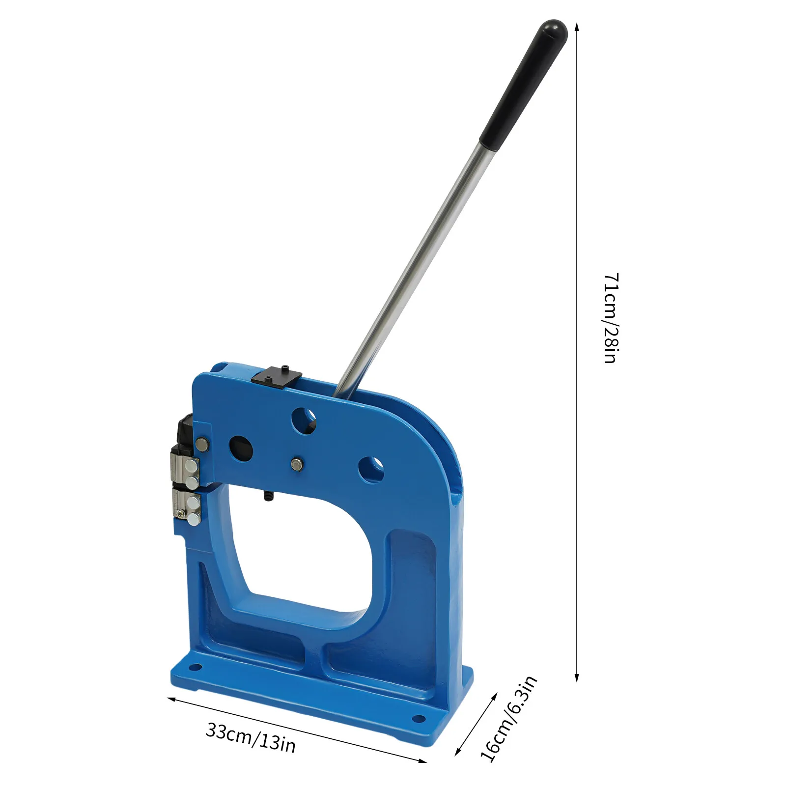 16 Gauge 8.5" Metal Manual Shrinker Stretcher Tool Stable Practical Bending Machine for Steel Wrought Iron Brass