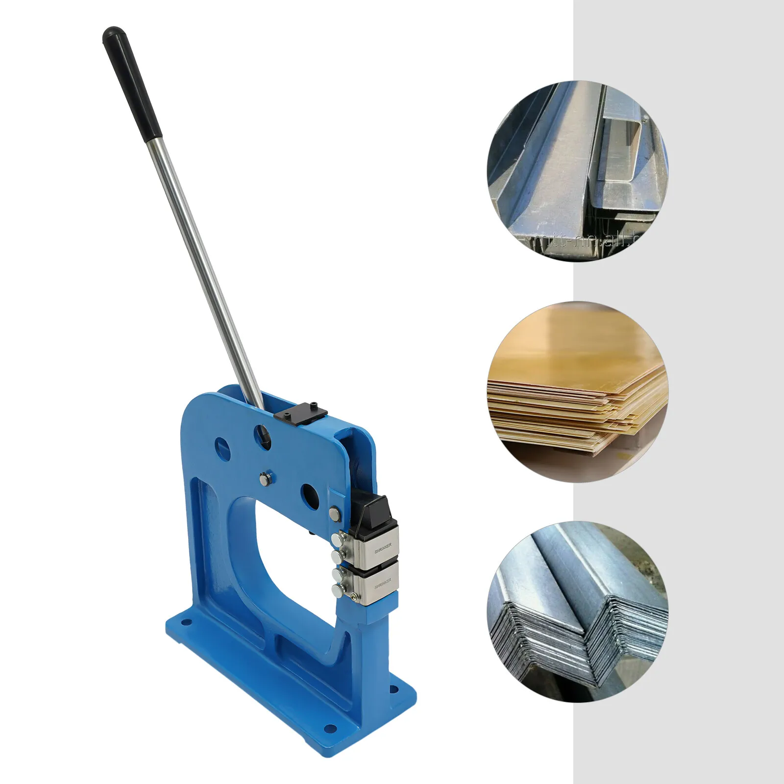 16 Gauge 8.5" Metal Manual Shrinker Stretcher Tool Stable Practical Bending Machine for Steel Wrought Iron Brass