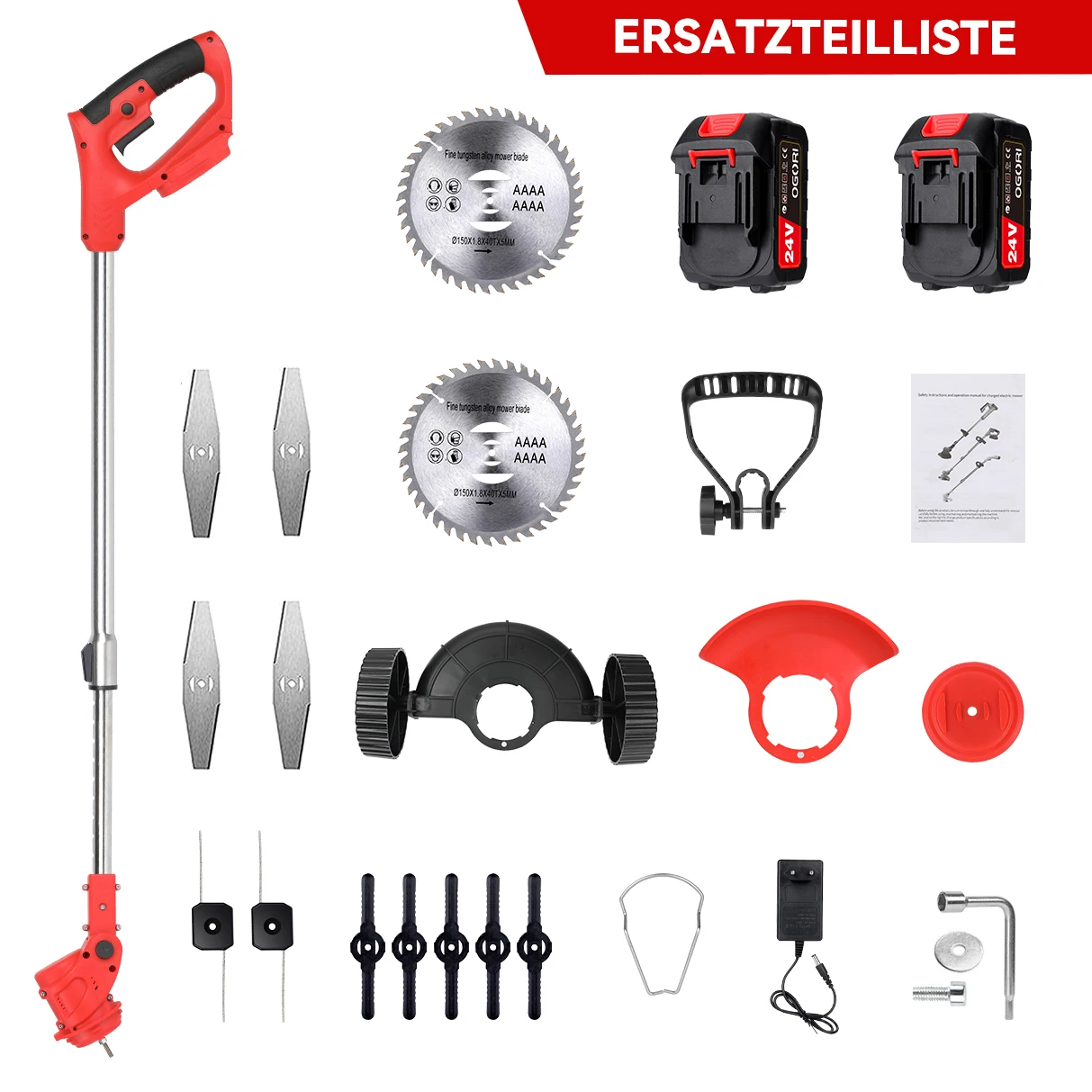 Electric Brushless Motor Cordless Cutter Household Weeder For Garden Lawn Trimming Pruning Tools