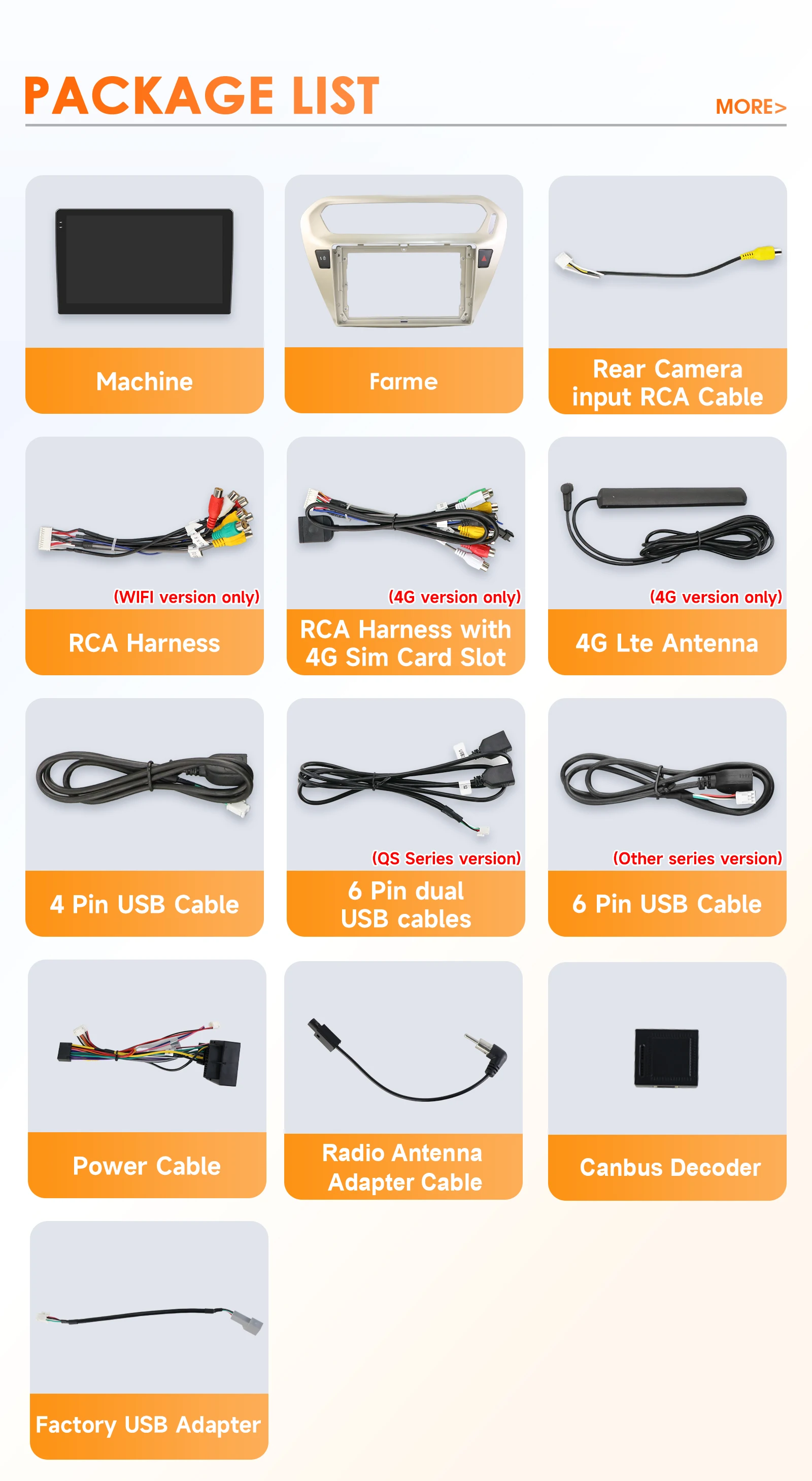 Hizpo 8g 128g 2Din Android 14 Car Radio for Peugeot 301/Citroen C-Elysee Elysee 2013-2018 Ai Car Multimedia Gps 4g Carplay 6115