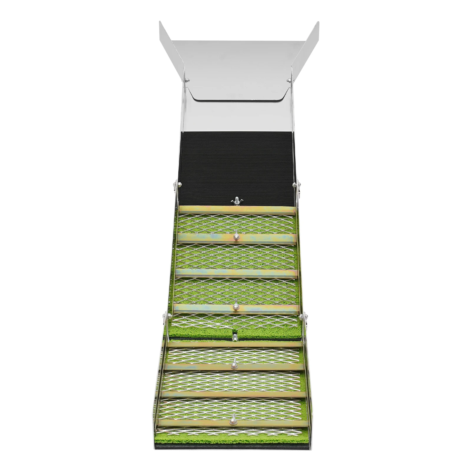 Portable Folding Gold Sluice Box for Efficient Gold Panning, Multi-Layer Filtration for Fine Gold Recovery for Outdoor Use