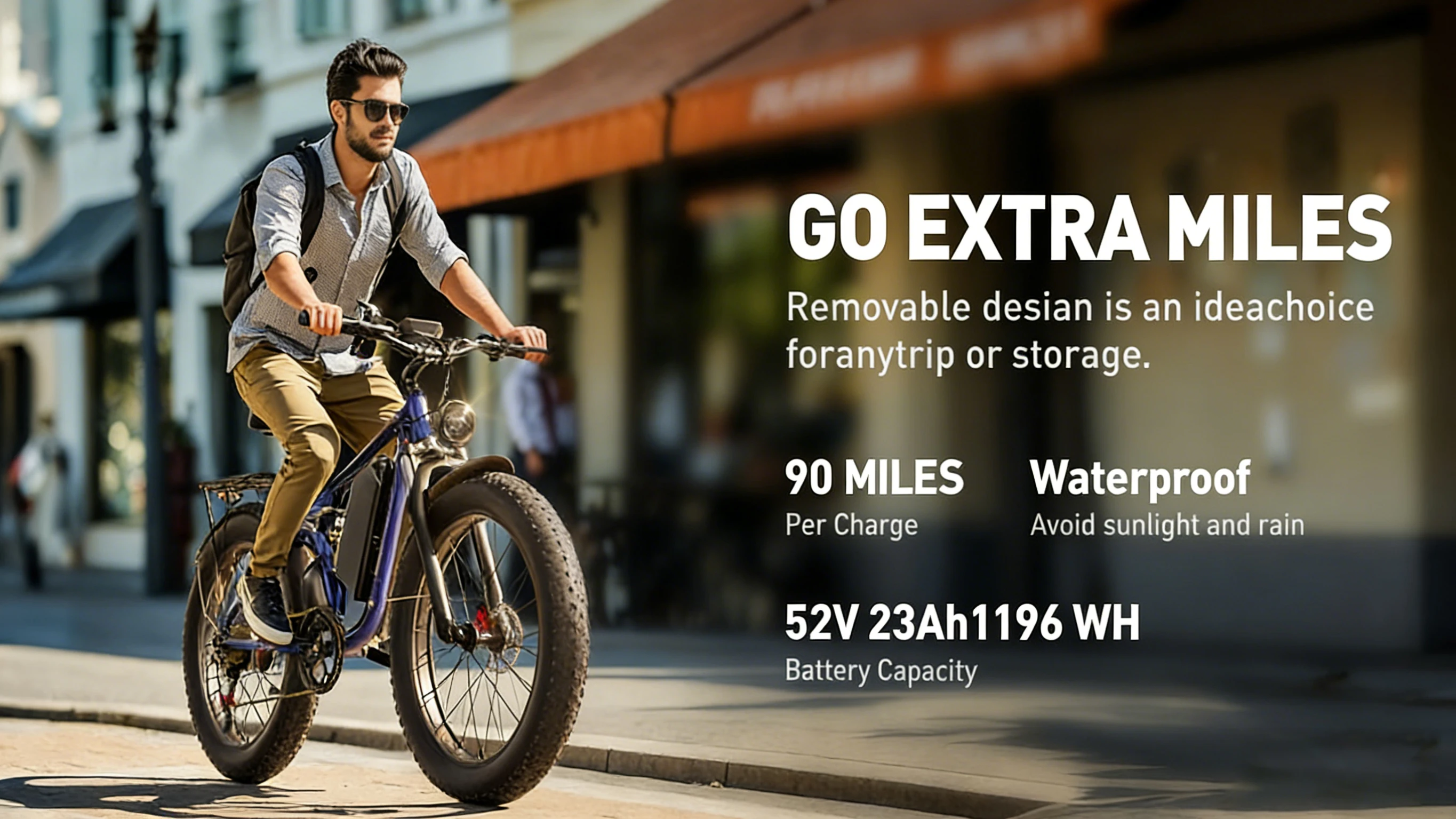 FENGQS F7PRO Adult Outdoor Mountain Ebike 1000W 52V 23Ah Electric Bike 26*4.0" Fat Tire Hydraulic Disc Brakes Electric Bicycle