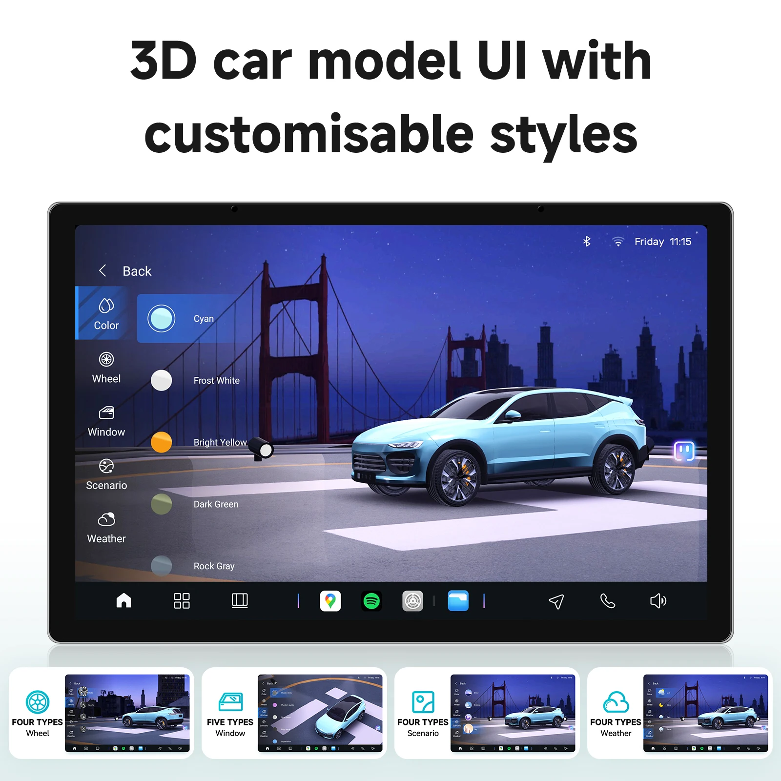 2K Car Intelligent Screen GPS Stereo For Fiat Panda 2003 - 2012 Carplay Android Auto radio ADAS 360 Camera multimedia player