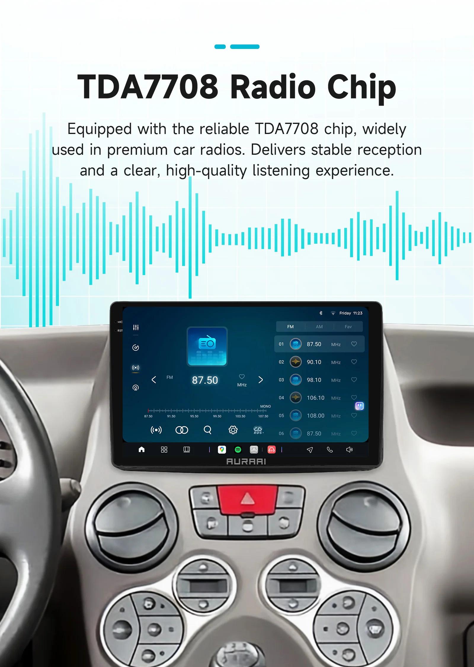 2K Car Intelligent Screen GPS Stereo For Fiat Panda 2003 - 2012 Carplay Android Auto radio ADAS 360 Camera multimedia player