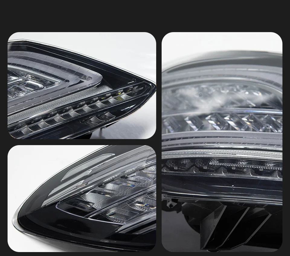 AKD Car Styling Lights for Mercedes-Benz W205 Tail Lihgt 2014-2021 C-CLASS C180 C200 C260 C300 LED Tail Lamp DRL Dynamic Signal Auto Accessories