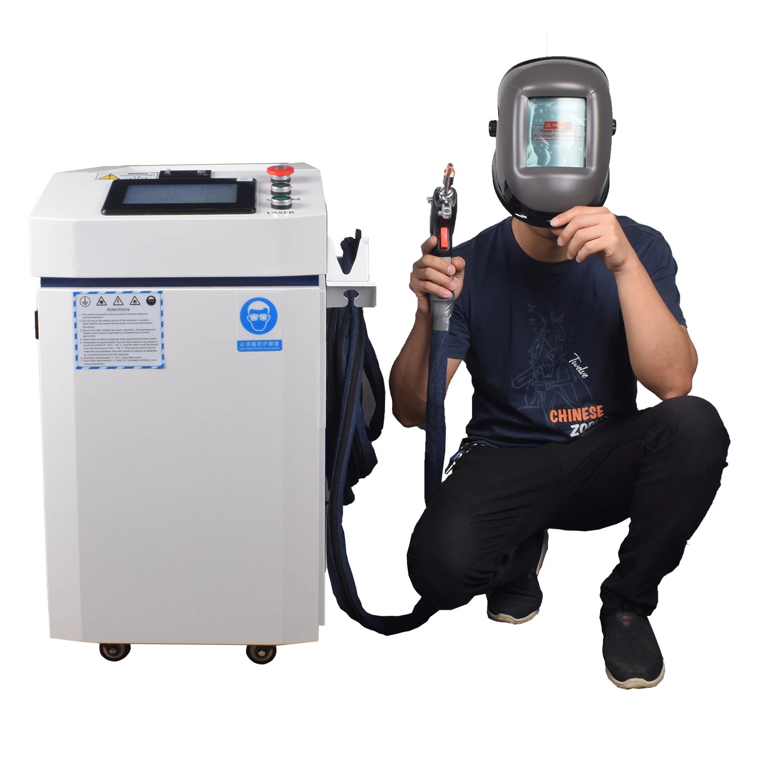 1500W Laser Welder 4-in-1 Fiber Laser Welding Cutting Cleaning Soldering Machine for Metal Handheld Laser Welding Machine