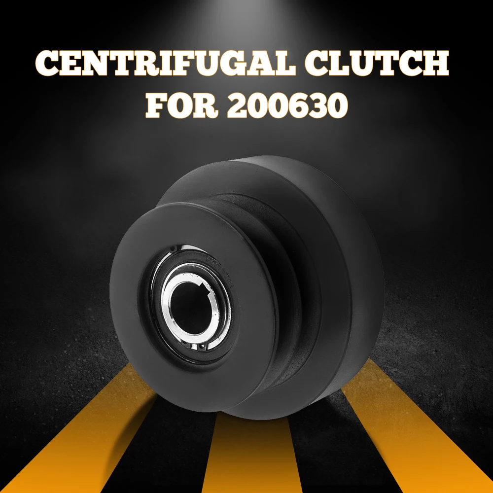 Heavy Duty Centrifugal Clutch for 1 inch Bore Dual Pulley 8HP-16HP Engine