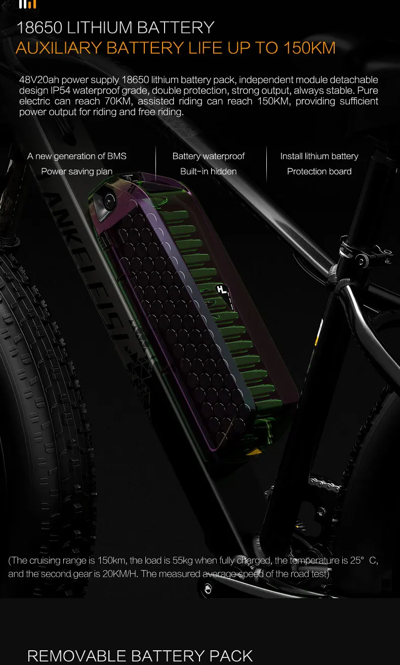LANKELEISI MG740 Plus Adult 1000W*2 Motor Electric Bicycle 48V 20Ah Battery 26" Fat Tire Electric Bike 120KM Max Range