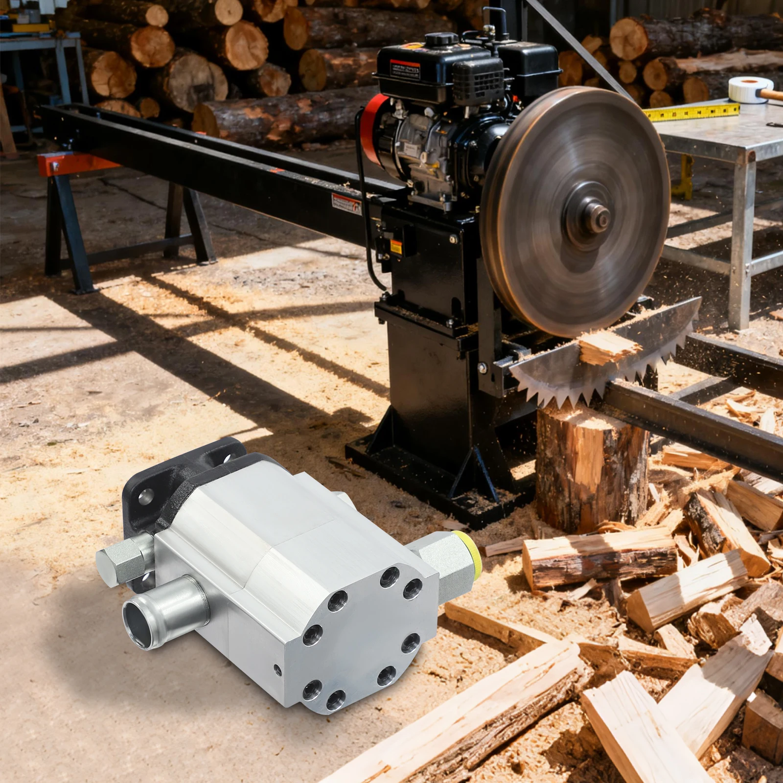 Professional Log Splitter Hydraulic Pump 13GPM 3000PSI for Wood Splitter Press Cutter Machine