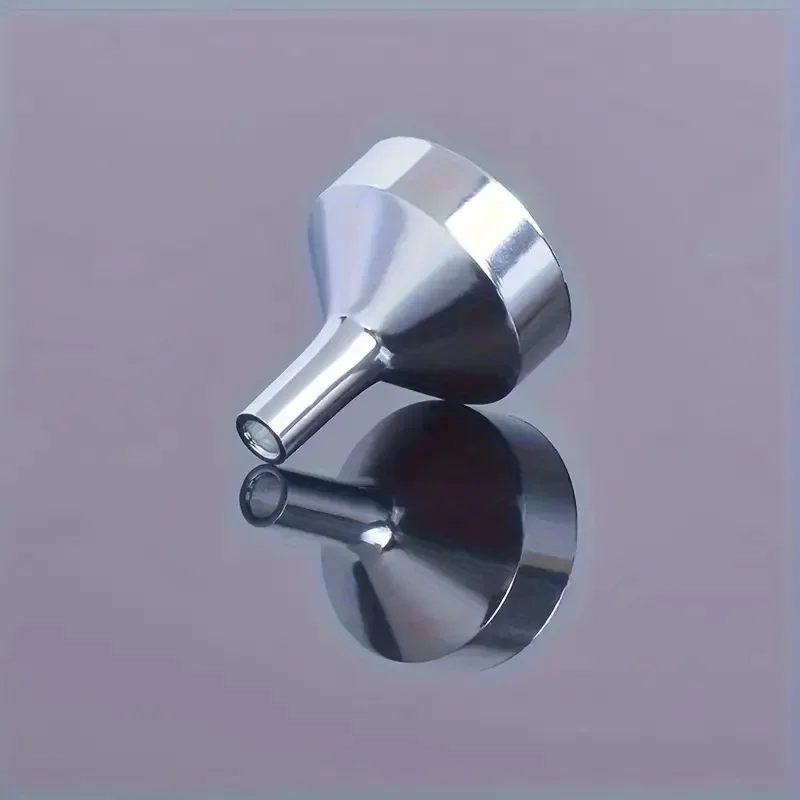 5/10/20/30Pcs Stainless Steel Mini Funnel Kitchen Oil Liquid Funnel Detachable Filter Wide Mouth Funnel Canning Packaging Tools