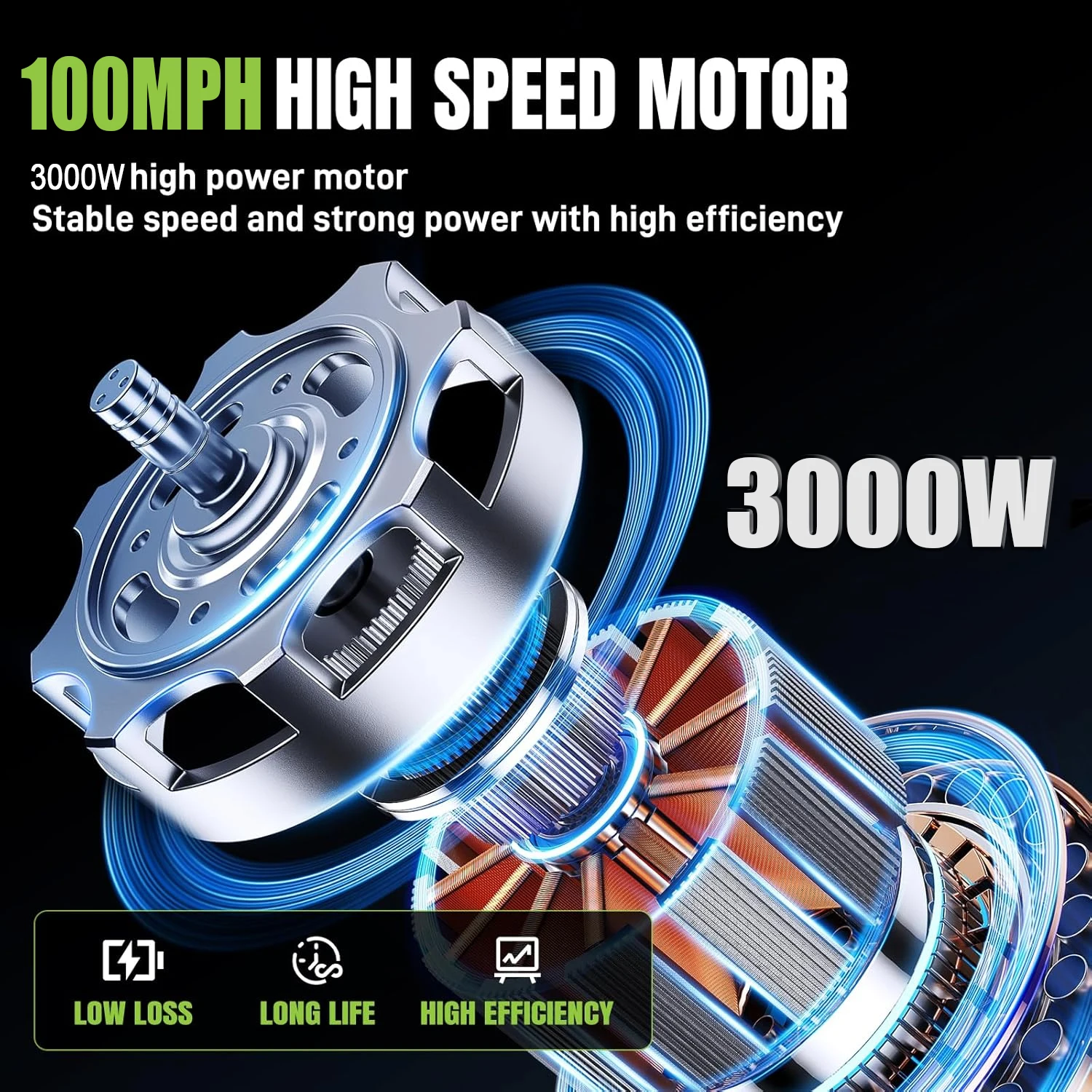 Cordless Electric Leaf Blower 5 Speed Modes Handheld Cordless Leaf Blowing Blower Garden Tool 2 Battery
