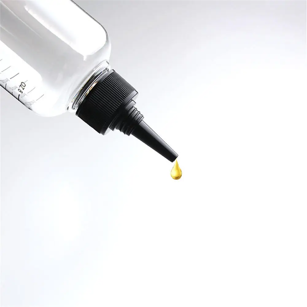 Plastic Needle-Nosed Scale Squeeze Bottle Squeezable Empty Bottle With Leak-Proof For Travel Cosmetics Storage Container