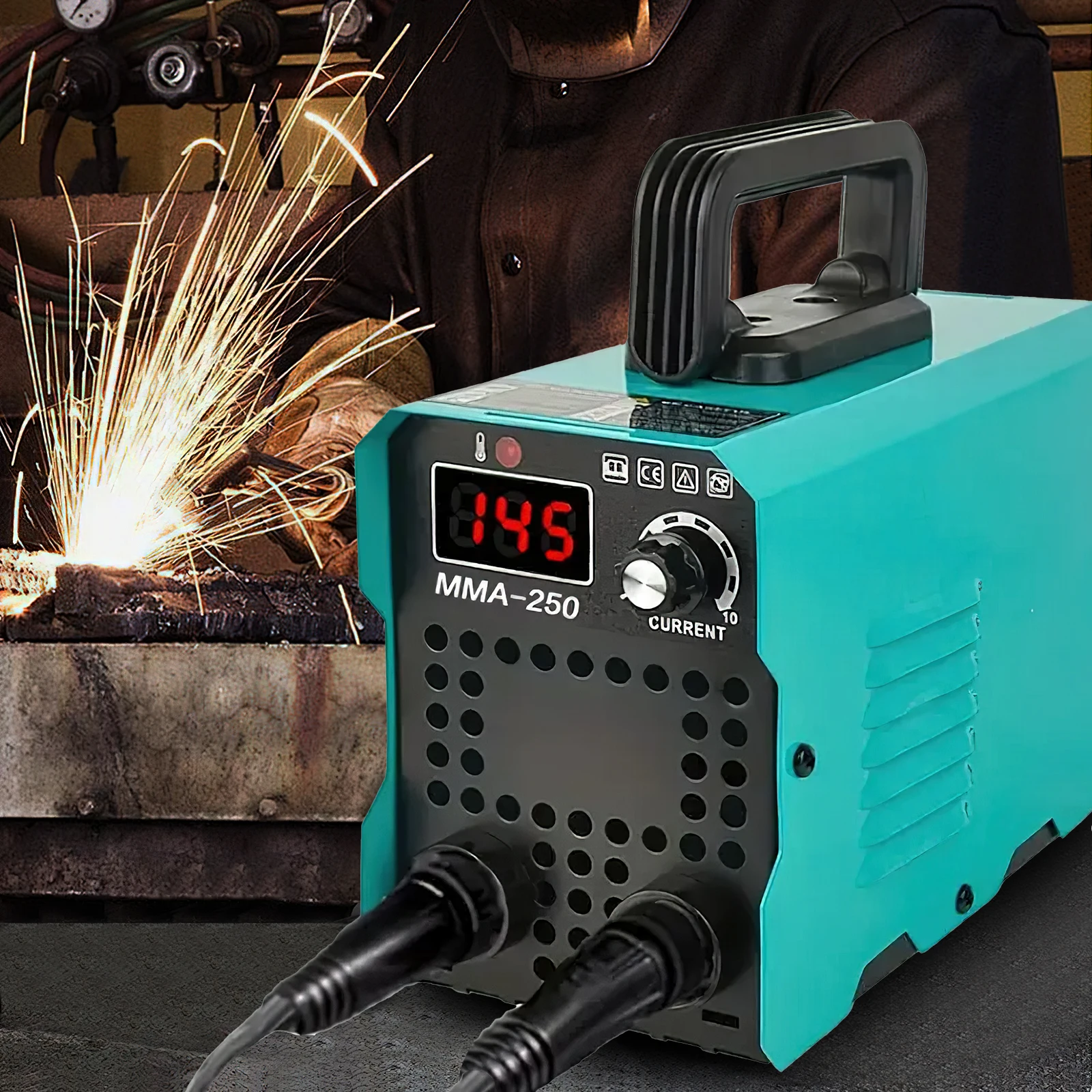 220V 250A Portable Welding Machine Arc Welding Machine Fully Automatic Industrial-Grade Household Small Electric Welding Machine