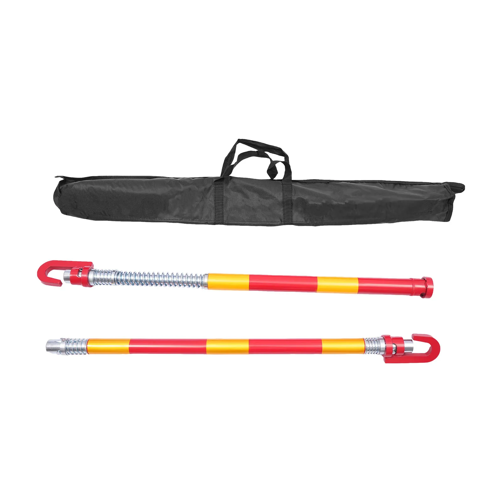 8T Towing Pole Trailer Hitch, Steel Tow Bar, Hook Opening 40*42mm Towing-Pole for Sedan, SUV, Truck