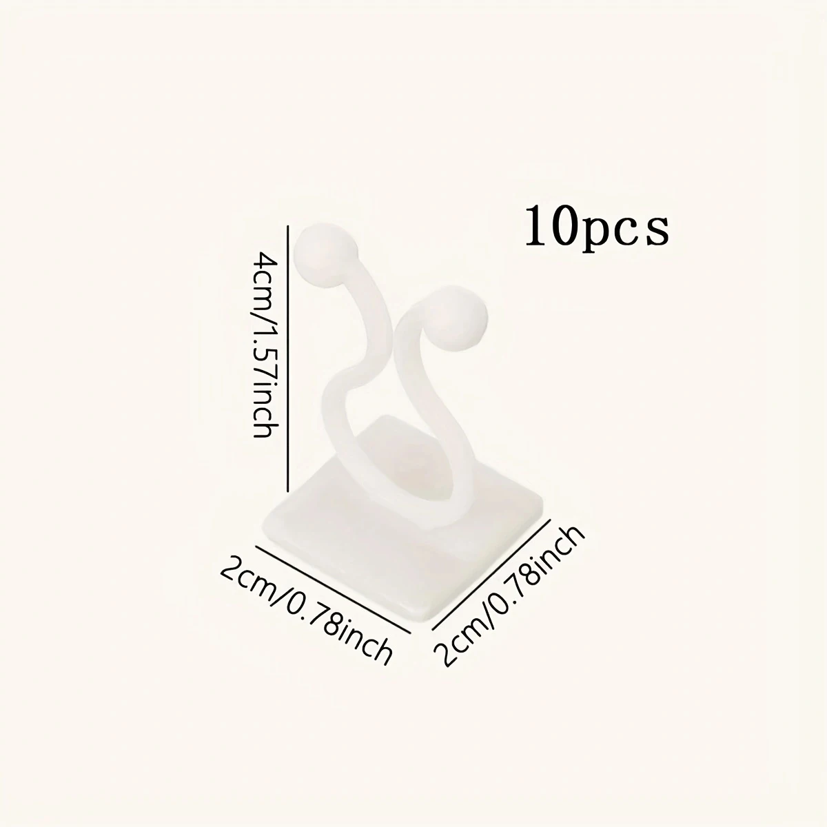 10pcs-Home Garden Plant Climbing Wall Fixture Clips Rattan Vine Fixer Self-Adhesive Plant Climbing Wall Fixed Buckle Hook