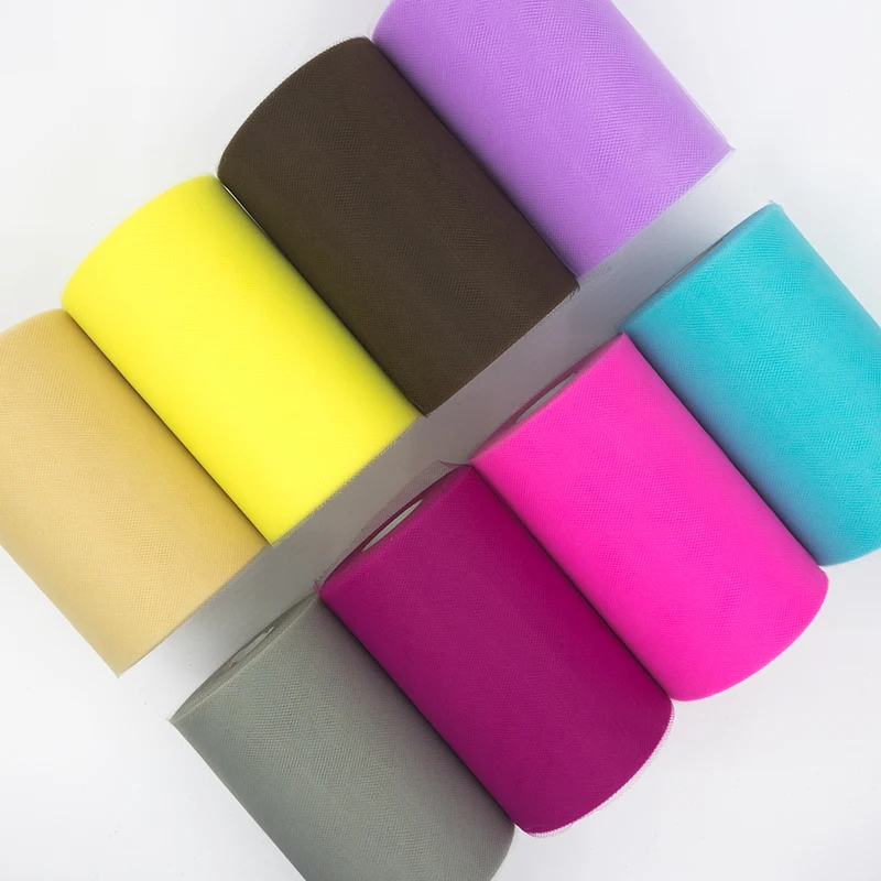 Tulle Roll 100 Yards Organza Wedding Decoration TUTU Baby Shower Tulle Roll 15cm Decoration Party And Events Engagement 2029