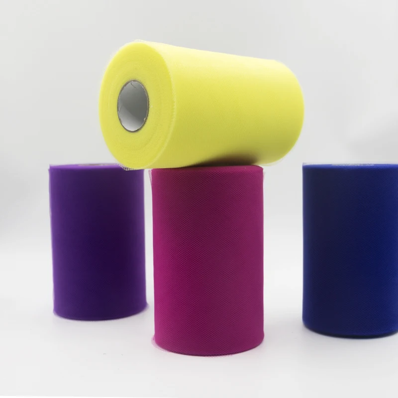 Tulle Roll 100 Yards Organza Wedding Decoration TUTU Baby Shower Tulle Roll 15cm Decoration Party And Events Engagement 2029