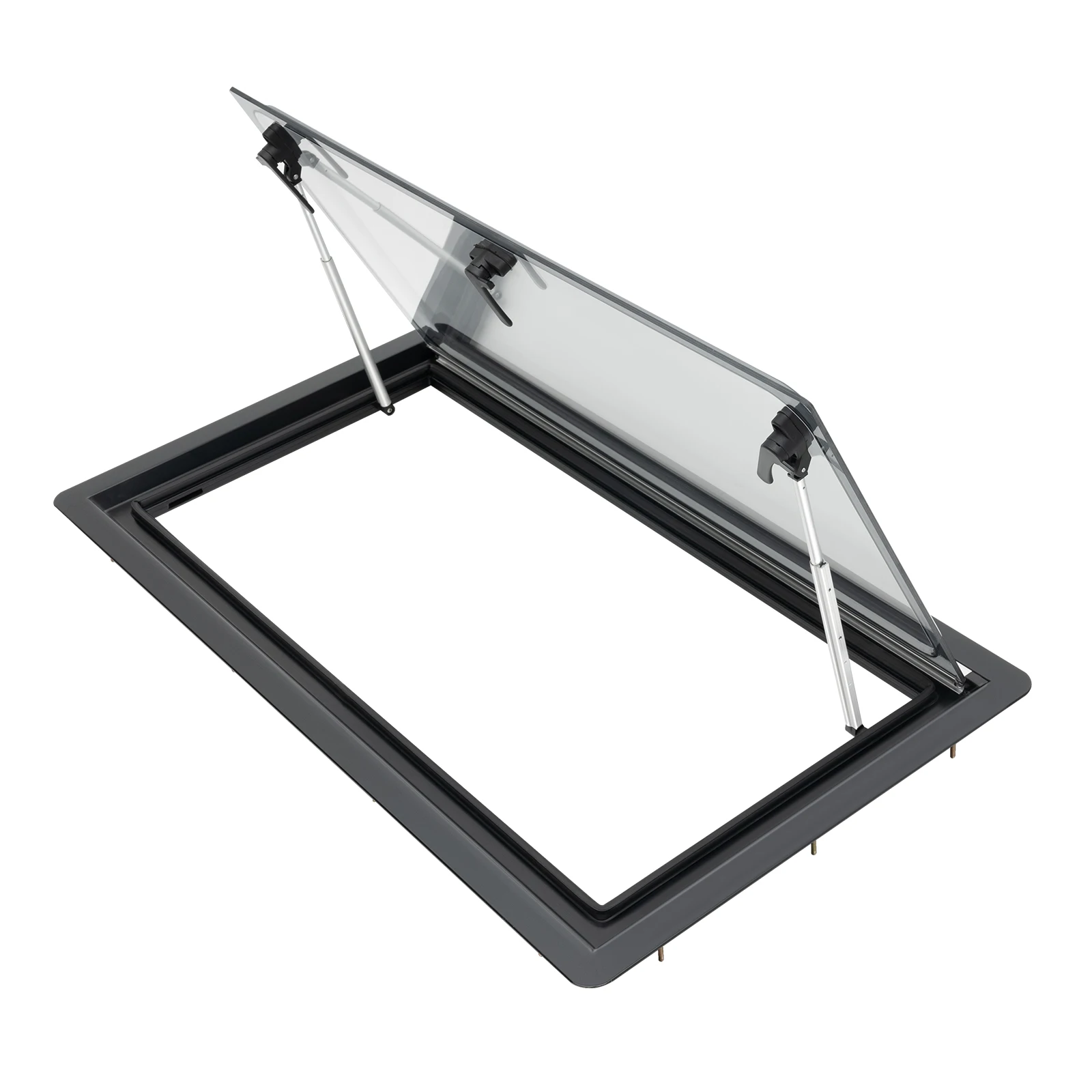 Double-layered Acrylic RV Extrapolated Ventilation Window Multi-angle RV Window for Motorhomes Caravans Campers Trailer 