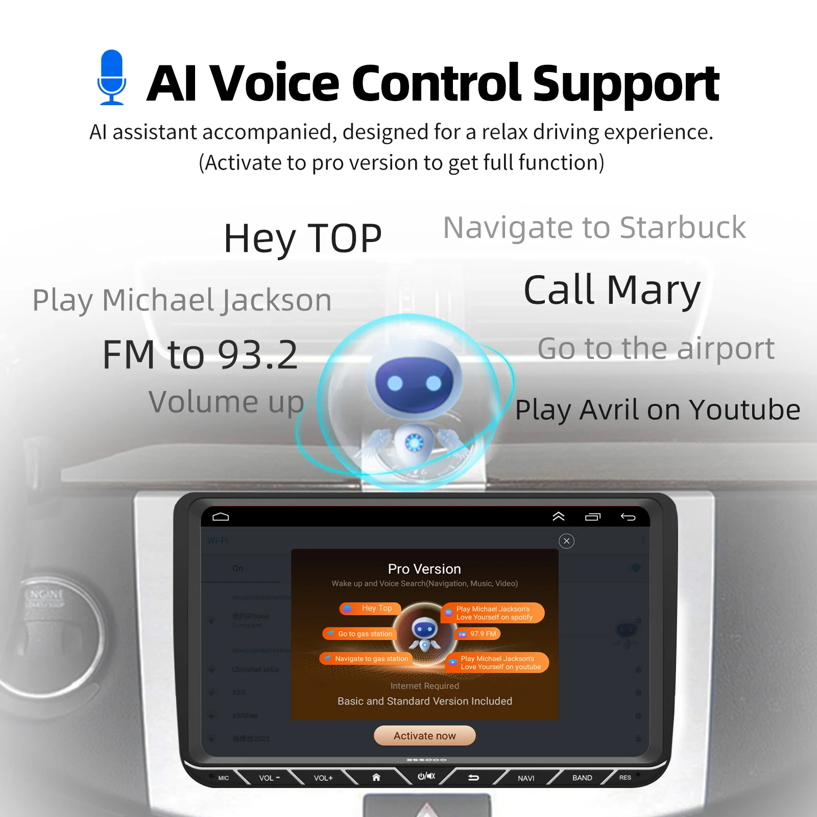 ESSGOO Android 15 Wireless Carplay Car Multimedia Player Car Radio For Volkswagen Skoda Octavia golf 5 touran passat polo Jetta