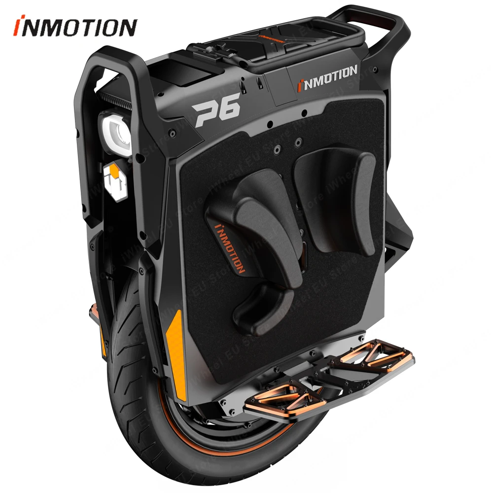 The latest Inmotion P6 electric unicycle from the EU, 235.2V battery, 4200Wh capacity, 6000W motor power, 20 inches, official INMOTION P6 EUC IP56