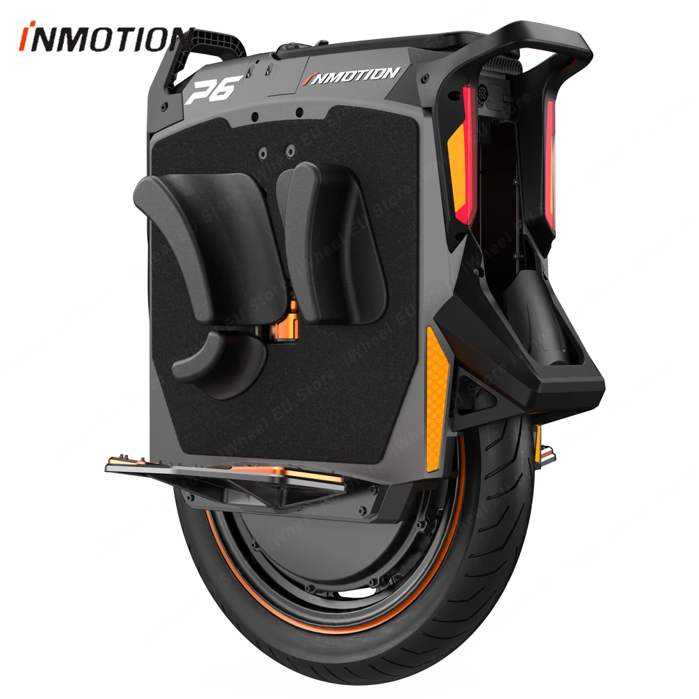 The latest Inmotion P6 electric unicycle from the EU, 235.2V battery, 4200Wh capacity, 6000W motor power, 20 inches, official INMOTION P6 EUC IP56