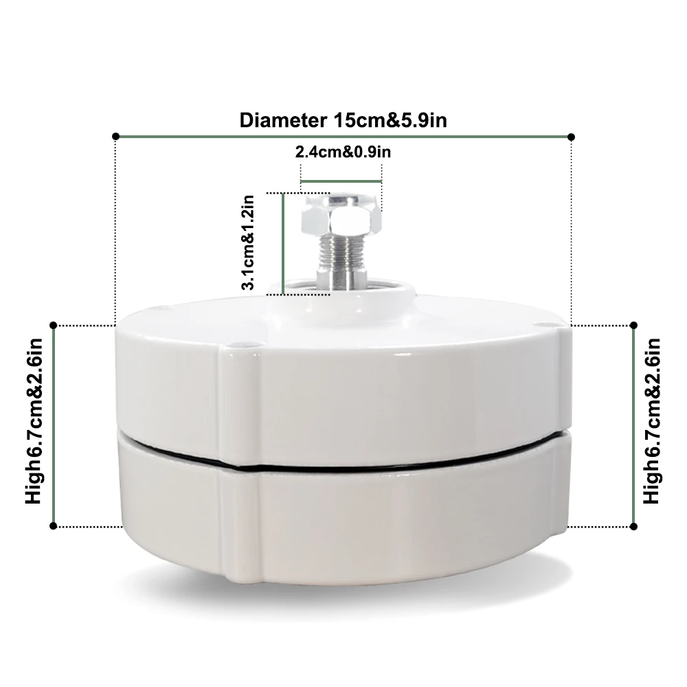Poland Delivery 1000W Gearless Permanent Magnet Generator Turbine Low-Speed 12V 24V For Water And Wind Power Household