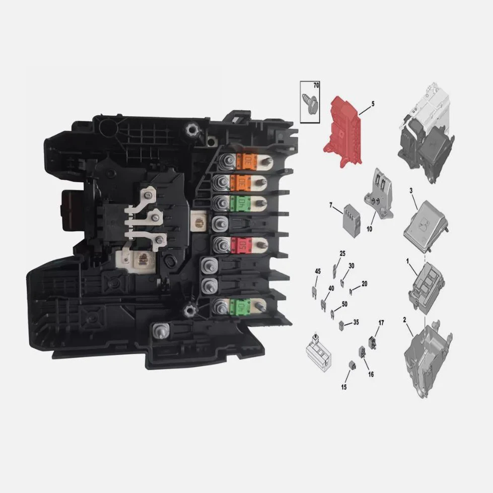Quality Protection Management Battery BPGA Module For Peugeot 308 3008 5008 Citroen C4 Picasso OE 9675350380 JL06