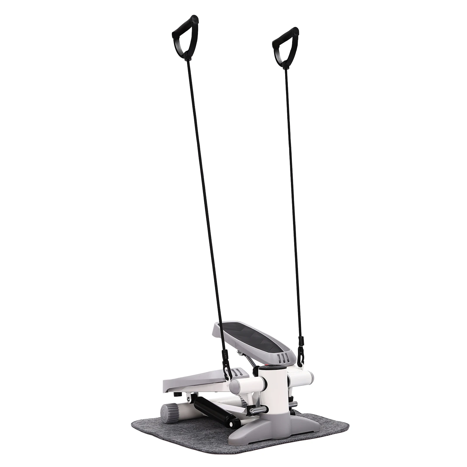 Grey Fitness Stepper Portable Fitness Stepper Fitness Mini Stepper For Home Office Workout Gym For Weight Loss Shaping Etc