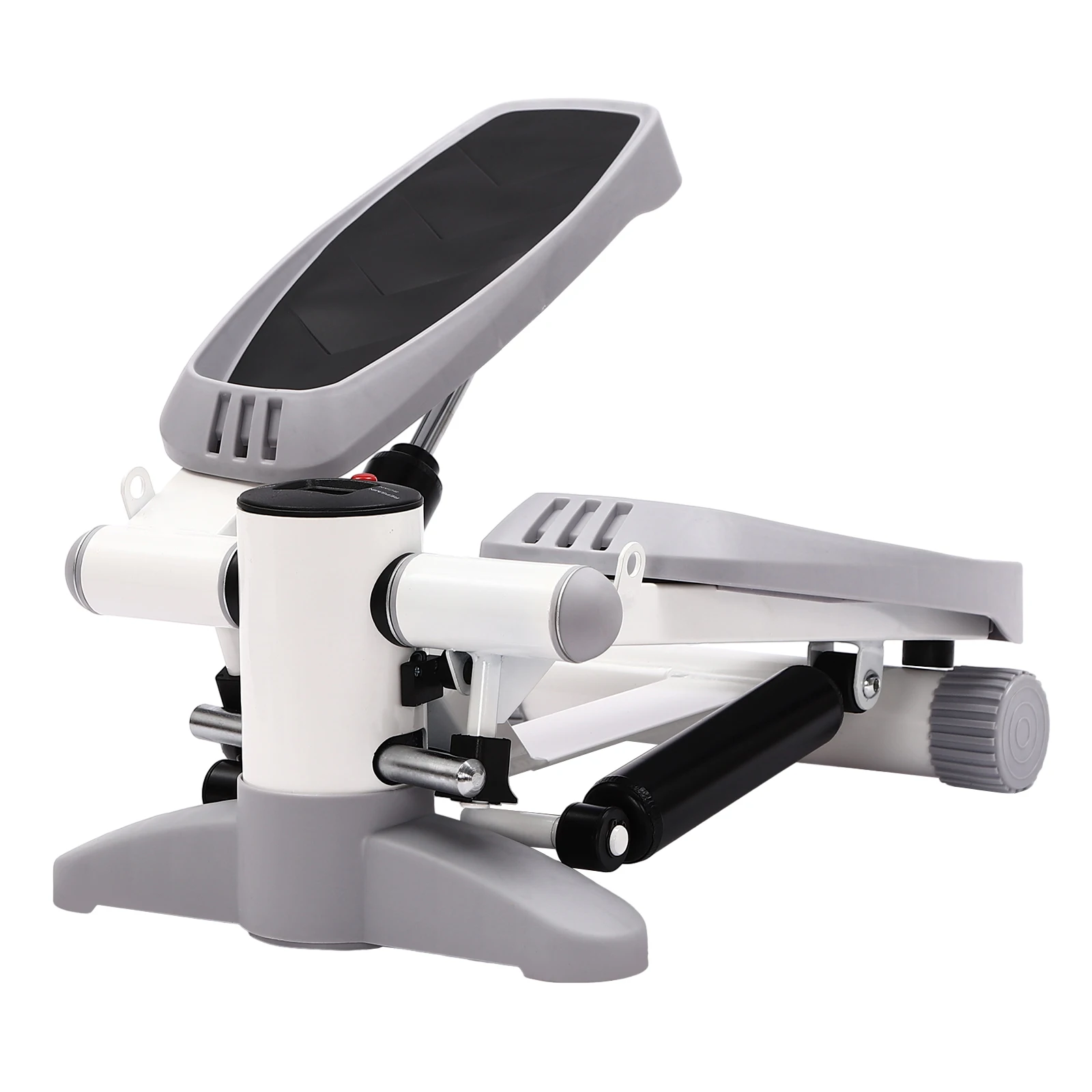 Grey Fitness Stepper Portable Fitness Stepper Fitness Mini Stepper For Home Office Workout Gym For Weight Loss Shaping Etc