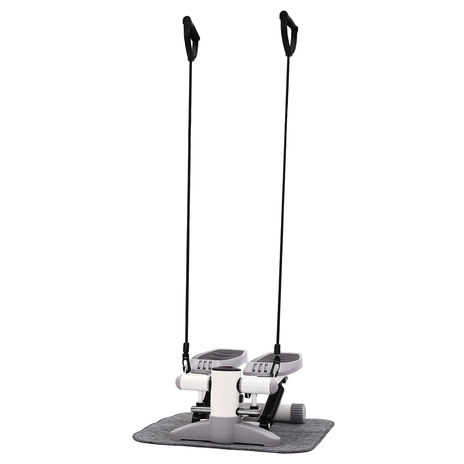 Grey Fitness Stepper Portable Fitness Stepper Fitness Mini Stepper For Home Office Workout Gym For Weight Loss Shaping Etc