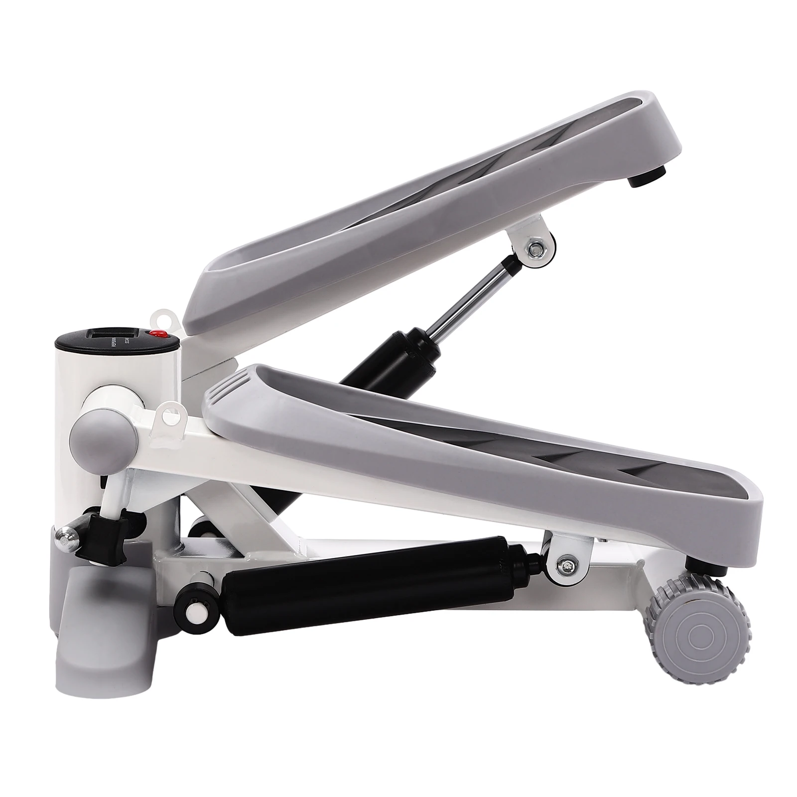 Grey Fitness Stepper Portable Fitness Stepper Fitness Mini Stepper For Home Office Workout Gym For Weight Loss Shaping Etc