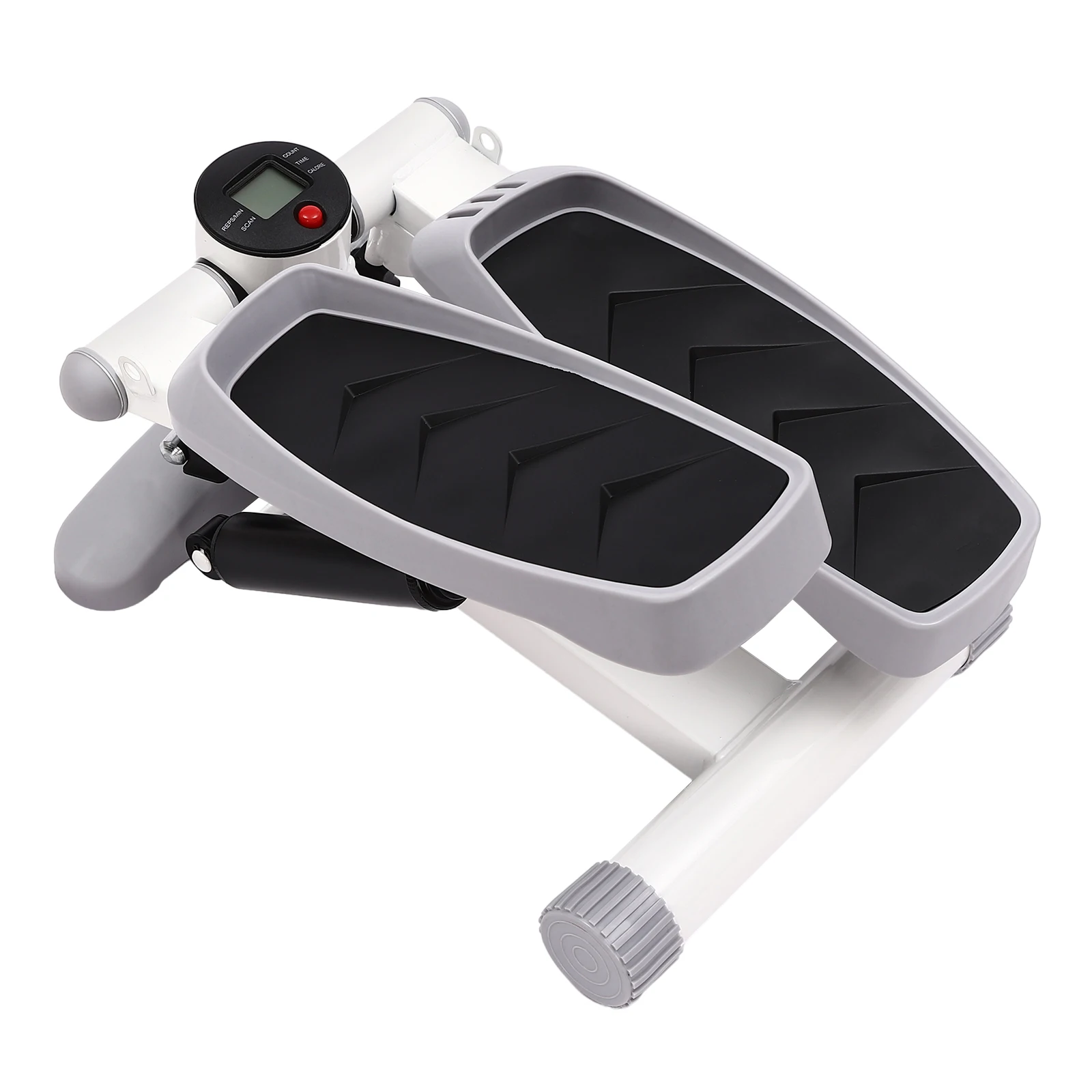 Grey Fitness Stepper Portable Fitness Stepper Fitness Mini Stepper For Home Office Workout Gym For Weight Loss Shaping Etc