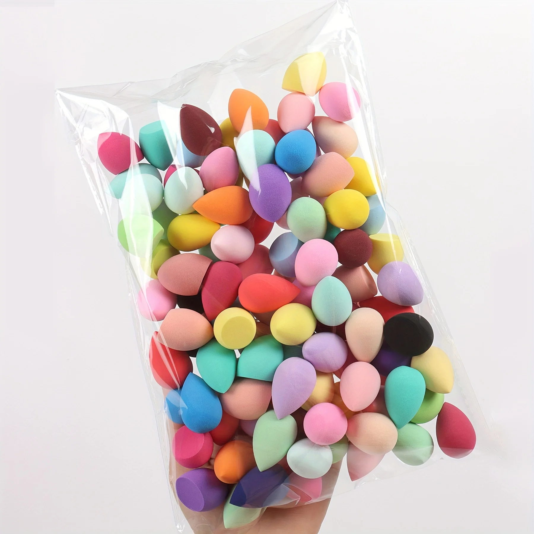 10/20/50/100 Pieces of Mini Beauty Sponges, Various Shapes and Colors of Makeup Sponges, Mixed Beauty Sponge Set, Makeup Tools