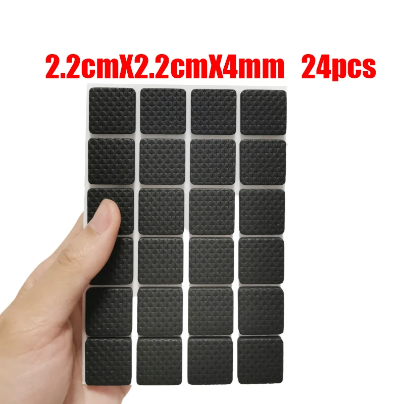 Rubber Pads For Chair Leg Furniture Anti Slip Mat Bumper Damper Self Adhesive Table Feet Protector Floor Protector Pads Hardware